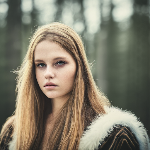viking ultra-realistic portrait cinematic lighting 80mm lens, 8k, photography bokeh