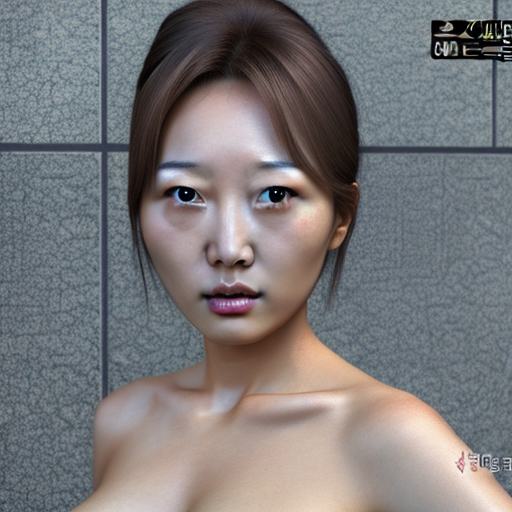  ultra-realistic, korean beauty