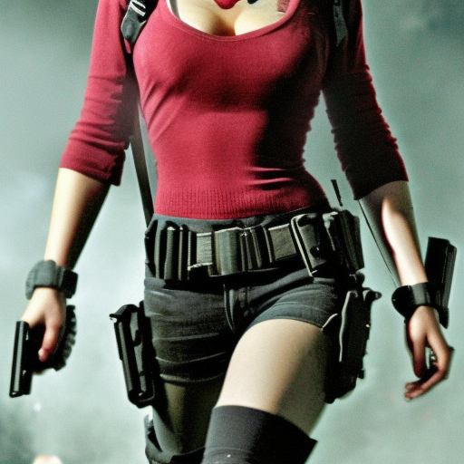 Lana Del Rey as Resident Evil 2 Claire Redfield
