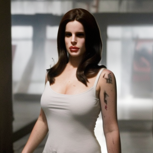Lana Del Rey as resident evil 6 Helena Harper