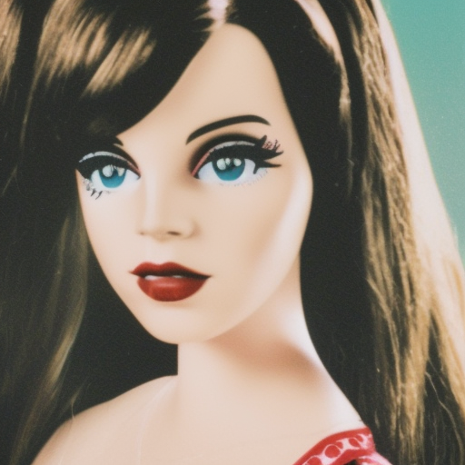 Lana Del Rey as a 60's Bratz Doll