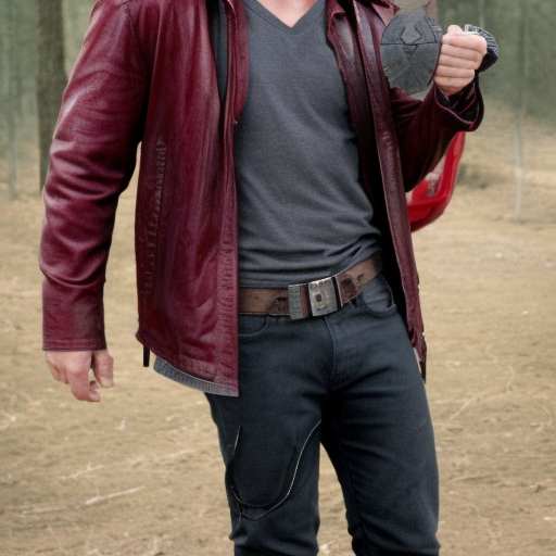 Dean Winchester holding a Ruby