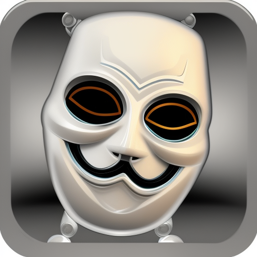 anonymous question robot app logo