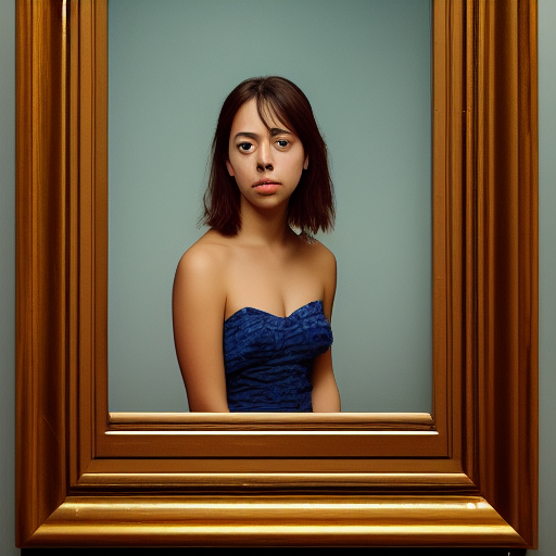 a masterpiece portrait photo of a beautiful young woman who looks like a korean aubrey plaza