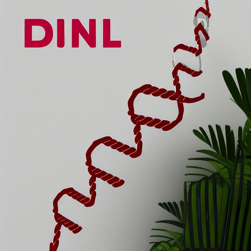 DNA double helix logo
