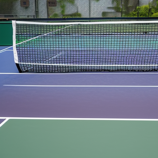 cute raccon tennis court
