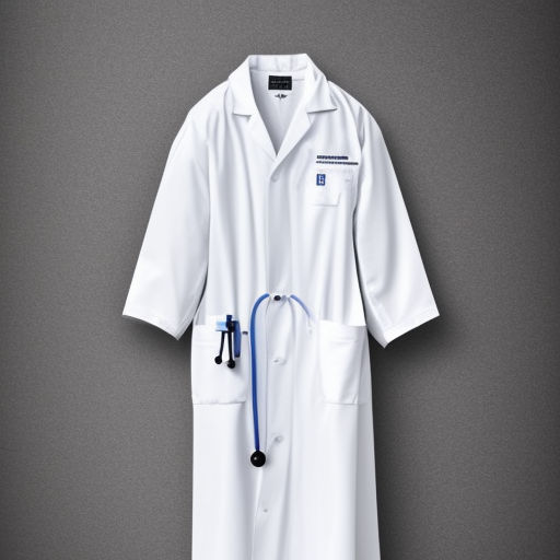 monument of medical white gown