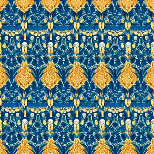 DALL-E Wedding Seamless Pattern Prompt: DALL-E, let's create a seamless pattern that encapsulates the romance and joy of a wedding. Include elements like intertwined rings, delicate lace, blooming flowers, and celebratory champagne glasses. Remember to maintain appropriate spacing to ensure each symbol of love and celebration stands out, creating a harmonious and balanced design.