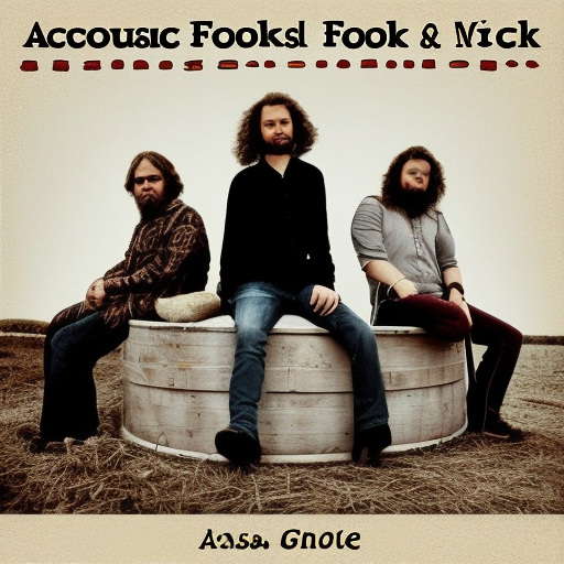 acoustic folk music album cover