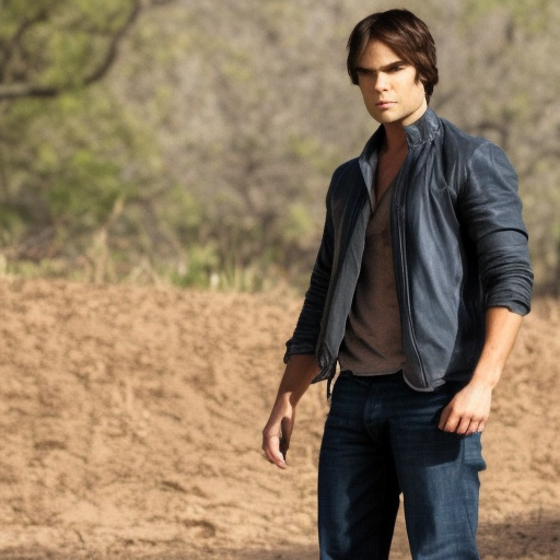 Chase Crawford as Damon Salvatore in The Vampire Diaries