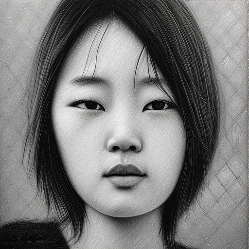 ultra-realistic portrait cinematic lighting 80mm lens, 8k, photography bokeh oil painting on canvas black and white pencil illustration high quality Ukiyo-e Japanese woodblock
