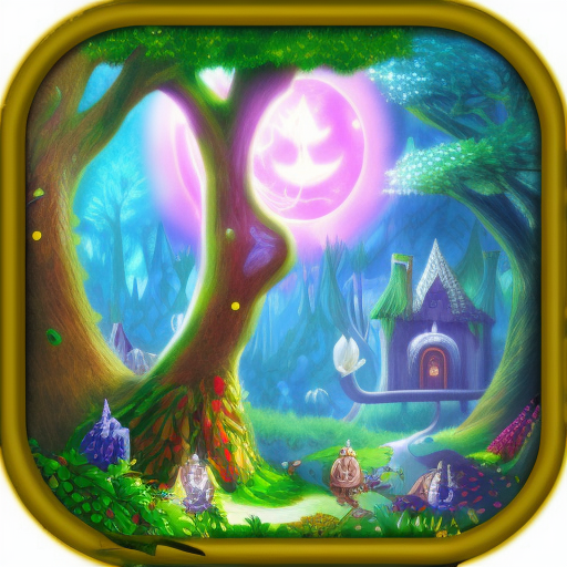 magic forest in wizzard world