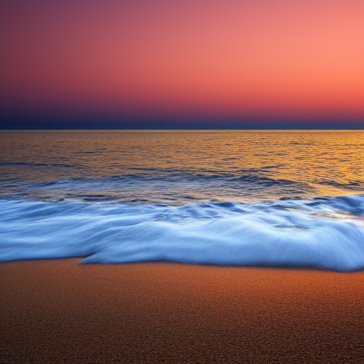 Beautiful landscape photo of a beach, at sunset%>