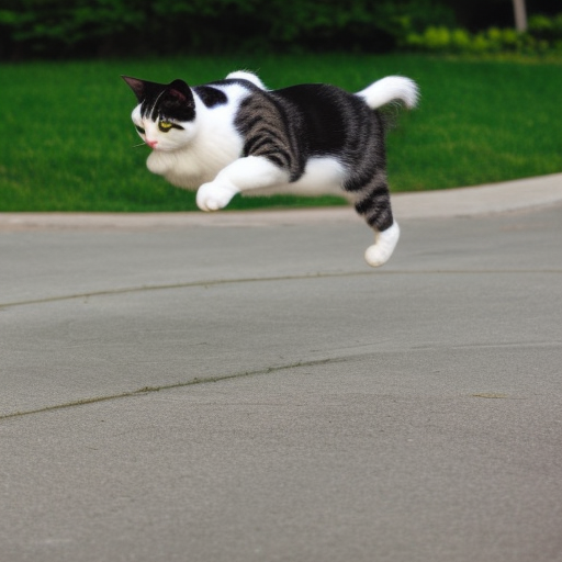 cat dog jumping
