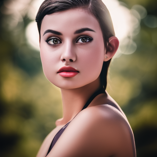 sexy  girl ultra-realistic portrait cinematic lighting 80mm lens, 8k, photography bokeh