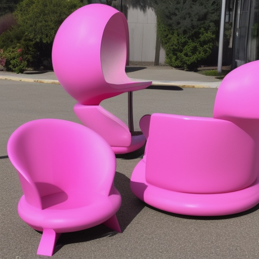 Bubble gum chair