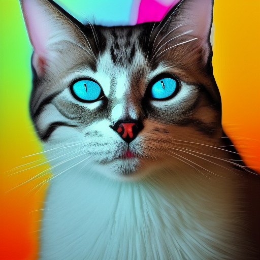 cat Colorful