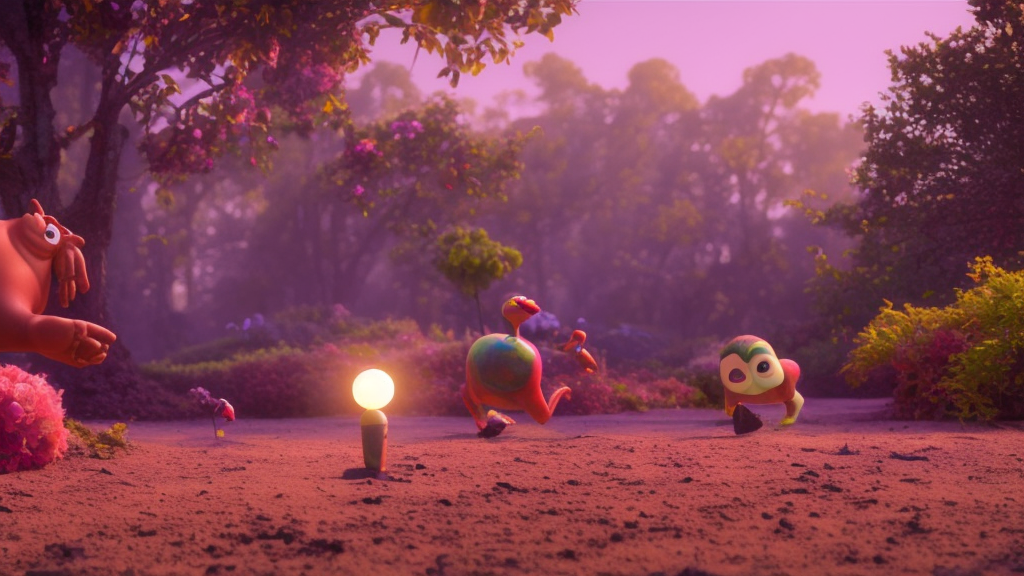 A photo of an upcoming Pixar movie about death, rendered in Unreal Engine, 8K concept art, detailed, cohesive, mixed media, volumetric lighting, ambient occlusion, 8K 3D, shot on Kodak Ektar
