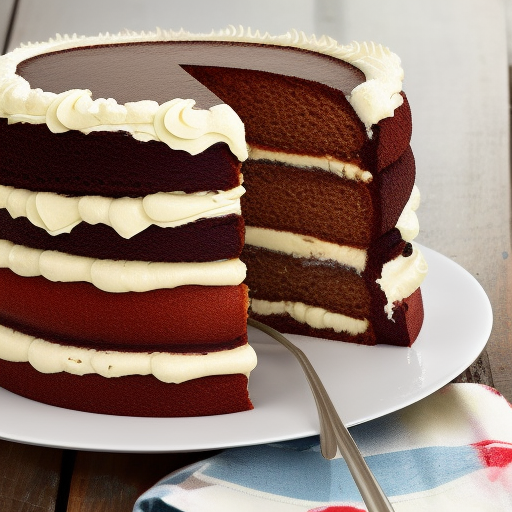 two layer cake