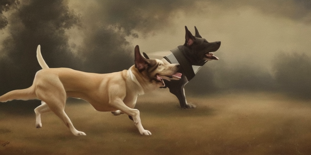 a painting of breathe! Cerberus, this could be a good dog, a dog that is sometimes a bit much, but a good dog, that could be him. Run Stop briefly, bend back and take a breath! tanks, sword, war culture – all that forces me to run around fully armored. Run Keep running and japs! ZERRRRBERUS is one, as I am, one of those young people who had a sword pressed into their hands without being asked. Run Run Wheeze Run out Prevent Support on your knees Fight back up Take a deep breath! OOOO ZERRREBERUSSS, the great Hades, who is basically the same as us, only appears big and strong on the outside. Run Keep running Breathe Keep breathing! If we are honest: He doesn't appear like that anymore, he lets us appear, uses us as figures who, without having to show himself, play his stronger, greatness. Whew Whew Whew Uf,Uf,Uf! Oh Cerberus, the life of another, that's what our lives have in common. O Cerberus you dog, by your very nature you are condemned to live for someone else's world. Dogs do not have their own cultural problems, they only carry those that have been attached to them. Run Wheeze Run Wheeze Stumble Puffing and tumbling Breathe and catch yourself Take a breath and pause for a moment! It is our tasks that reduce us, that make us myths, those who see evil, who raise swords and bark. Staring across the border so that no one dares to watch. Run Pressure Run Pressure Run Schnauf It squeezes the lungs, it squeezes the heart, it presses the head Keep running Keep breathing I keep walking into the other world, puffing and groaning, sweating, swimming in my tank. With trembling arms, hold coats of arms of the underworld. 