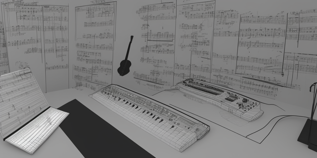a 3d rendering of A musical reality check
