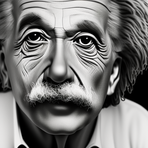  ultra-realistic portrait cinematic lighting 80mm lens, 8k, photography bokeh of Albert Einstein