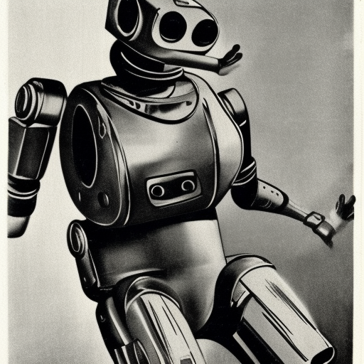 robot 1930s hulking dangerous