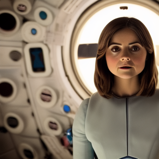 jenna coleman in space