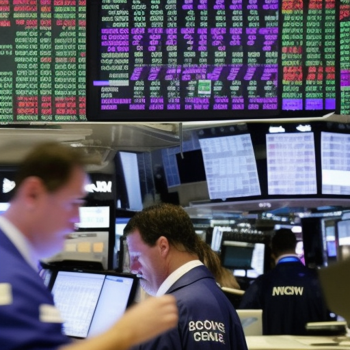 stock market crashes sellers frighten the buyers 