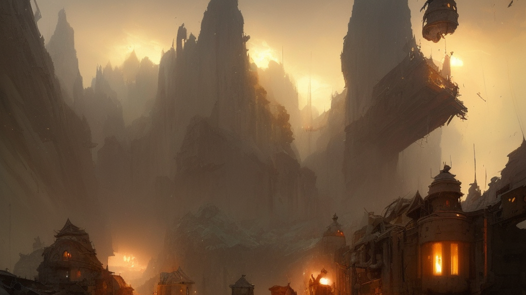 fantasy, book cover, concept art, by greg rutkowski and craig mullins, cozy atmospheric