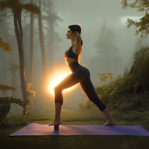halsey doing yoga, volumetric lighting, 8 k octane beautifully detailed render, post - processing, extremely hyper - detailed, intricate, epic composition, cinematic lighting, masterpiece, trending on artstation, detailed detailed detailed, masterpiece, stunning art by anders zorn, wonderful masterpiece by greg rutkowski, beautiful cinematic light,