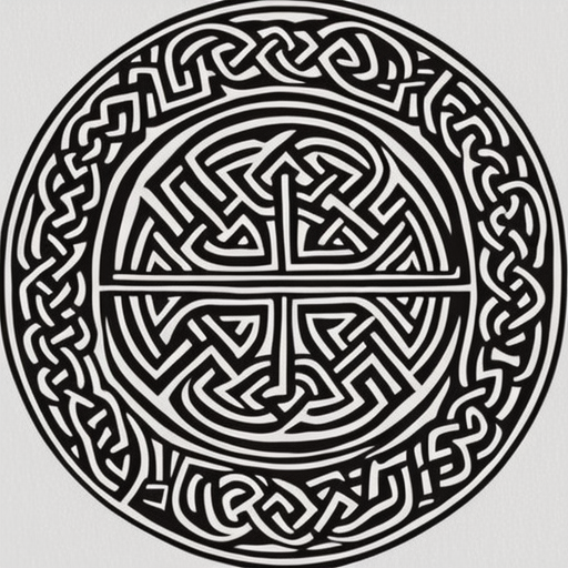 Another idea could be a series of geometric shapes and symbols inspired by Bronze Age artifacts and carvings, arranged in a stylized celtic knot pattern. The design could be printed in a metallic ink on a black or dark grey t-shirt to give it a more pronounced gothic touch. Both designs would be great examples of how Celtic style can be combined with the Gothic Bronze Age theme for an eye-catching, unique t-shirt graphic. Remember to include a vector, contour, white background, and no text to create a versatile and fashionable t-shirt design.