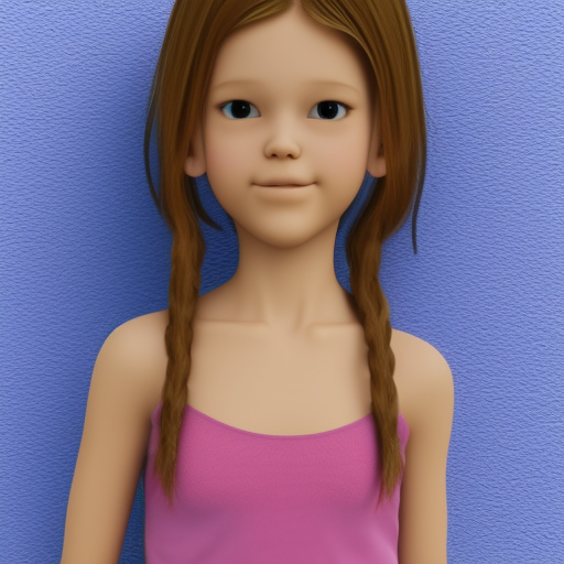  ultra-realistic preteen girl no clothes 