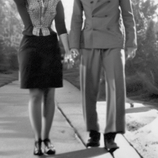 Dean Winchester and Elena Gilbert in the 1950s
