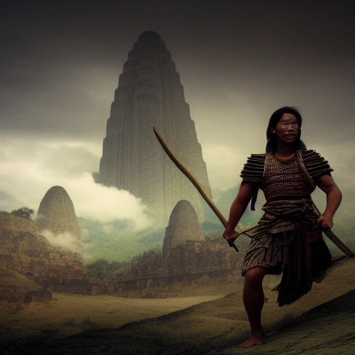ancient malaysia, malaysia villagers, warriors and priests, cinematic, detailed, atmospheric, epic, concept art, wimmelbilder, matte painting, background mountains, shafts of lighting, mist,, photo – realistic, concept art,, volumetric light, cinematic epic + rule of thirds | 3 5 mm, 8 k, corona render, movie concept art, octane render, cinematic, trending on artstation, movie concept art, cinematic composition, ultra – detailed, realistic, hyper – realistic, volumetric lighting, 8 k
