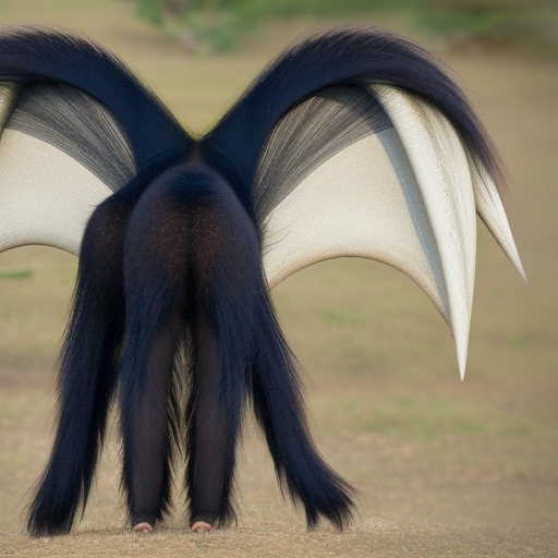 giant anteater with wings