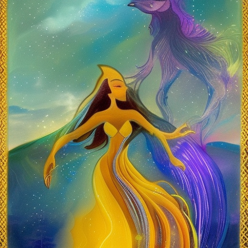 Depict a radiant, glowing figure from the game Ori, with intricate details and flowing movements, set against a majestic, mystical landscape. Use a combination of soft, warm colors and bold, contrasting hues to create a sense of wonder and awe. The figure should be the focus of the image, with the landscape serving as a backdrop to showcase the figure's grace and power. Think along the lines of a concept art style, similar to the work of the artist of Ori, Thomas Mahler.