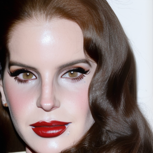 Lana Del Rey stabbing a vampire