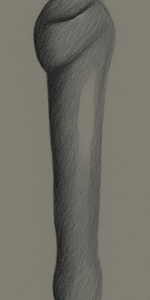 a drawing of a phallus