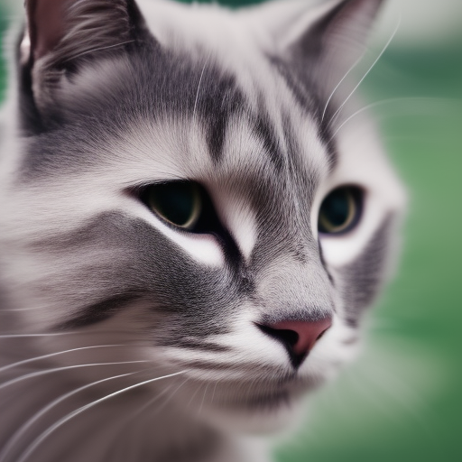  cute cat ultra-realistic portrait cinematic lighting 80mm lens, 8k, photography bokeh