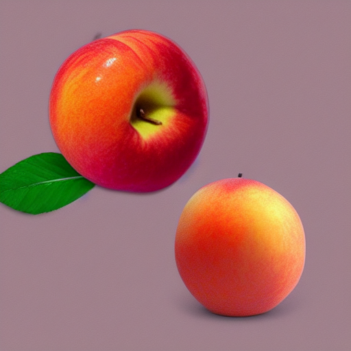 cross between an apple and a peach