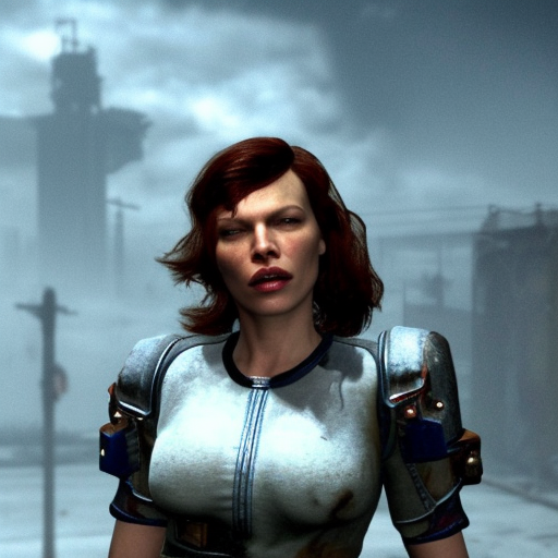 milla jovovich as nora in Fallout 4