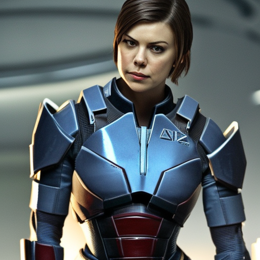 Lauren Cohan in Mass Effect