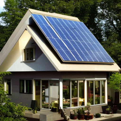 solarpunk house