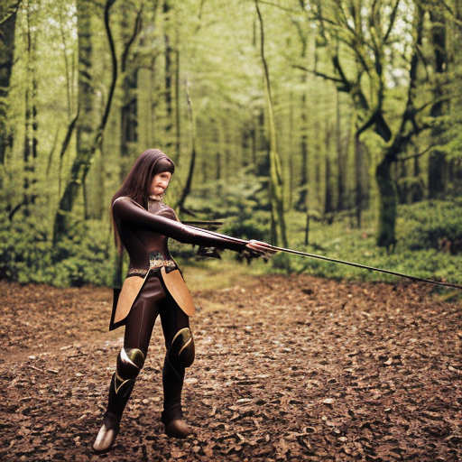 Male Elf wearing leather armor, long brown hair, green eyes, light brown skin, shooting a bow, Full body, standing in a forrest, Shot on 50mm lense, Ultra - Wide Angle, Depth of Field, hyper - detailed, Cinematic, Editorial Photography, Photography, Photoshoot, Tilt Blur, Shutter Speed 1/ 1000, F/ 22, White Balance, Halfrear Lighting, Backlight, Natural Lighting, Incandescent, Optical Fiber, Moody Lighting, Cinematic Lighting, Studio Lighting, Soft Lighting, Volumetric, Contre - Jour, Beautiful Lighting, Megapixel, VR, Scattering, Glowing, Shadows, Rough, Shimmering, Ray Tracing Reflections, Lumen Reflections, Screen Space Reflections, photography, Accent Lighting, Global Illumination, Screen Space Global Illumination, Ray Tracing Global Illumination, Optics, cinematic composition, cinematic high detail, ultra realistic, cinematic lighting, action dynamic pose, beautifully color - coded, beautifully color graded, ProPhoto RGB, 32k, Super - Resolution, Unreal Engine, Diffraction Grading, Chromatic Aberration, GB, Displacement, Scan Lines, Ray Traced, Ray Tracing Ambient Occlusion, Anti - Aliasing, FKAA, TXAA, RTX, SSAO, Shaders, OpenGL - Shaders, GLSL - Shaders, Post Processing, Post - Production, Cel Shading, Tone Mapping, CGI, VFX, SFX
