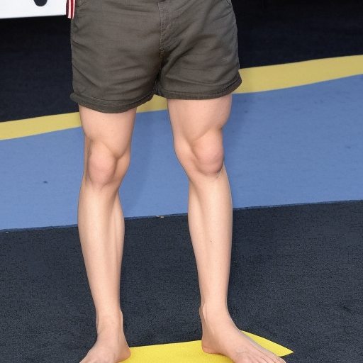tom holland has his hands replaced with feet, realistic bare feet