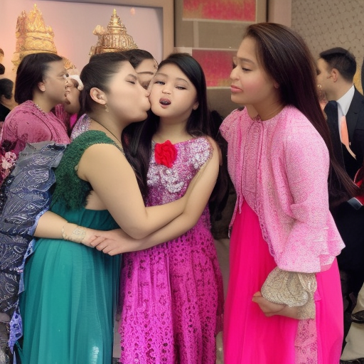 princess melayu girl kissing girls 