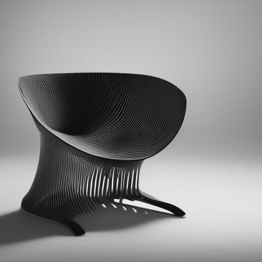 a beautiful chair designed by ross lovegrove