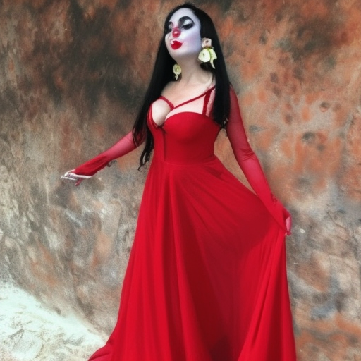 chapeuzinho vermelho vampira bonita sedutora