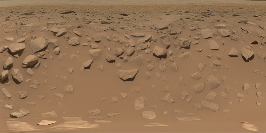 a 3d rendering of PIA24264: Mastcam-Z's First 360-Degree Panorama